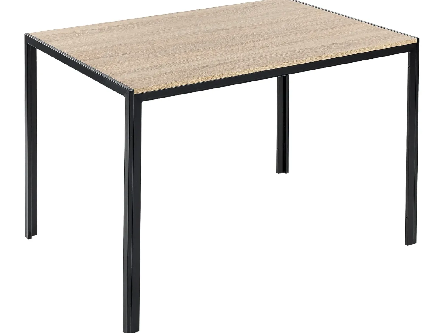 Spisebord NEWFIELD Lysebrun 120 cm 80 cm
