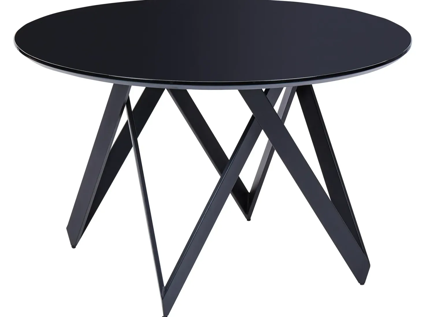 Spisebord OXHILL Sort 120 cm 120 cm