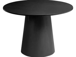 Spisebord OYEN Sort 120 cm 120 cm
