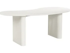 Spisebord PEERY Hvid 198 cm 93 cm