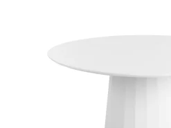 Spisebord PLATO Hvid 100 cm 100 cm Metal