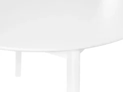 Spisebord ROXBY Hvid 100 cm 100 cm Fyretræ