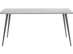 Spisebord SANTIAGO Grå betoneffekt 160 cm 80 cm