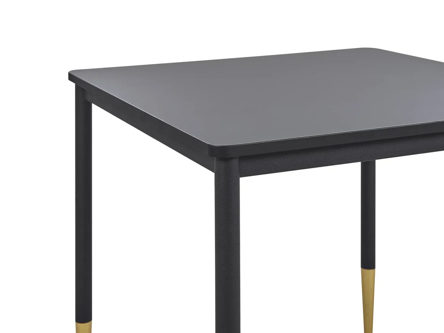 Spisebord SHALFORD Sort 80 cm 80 cm