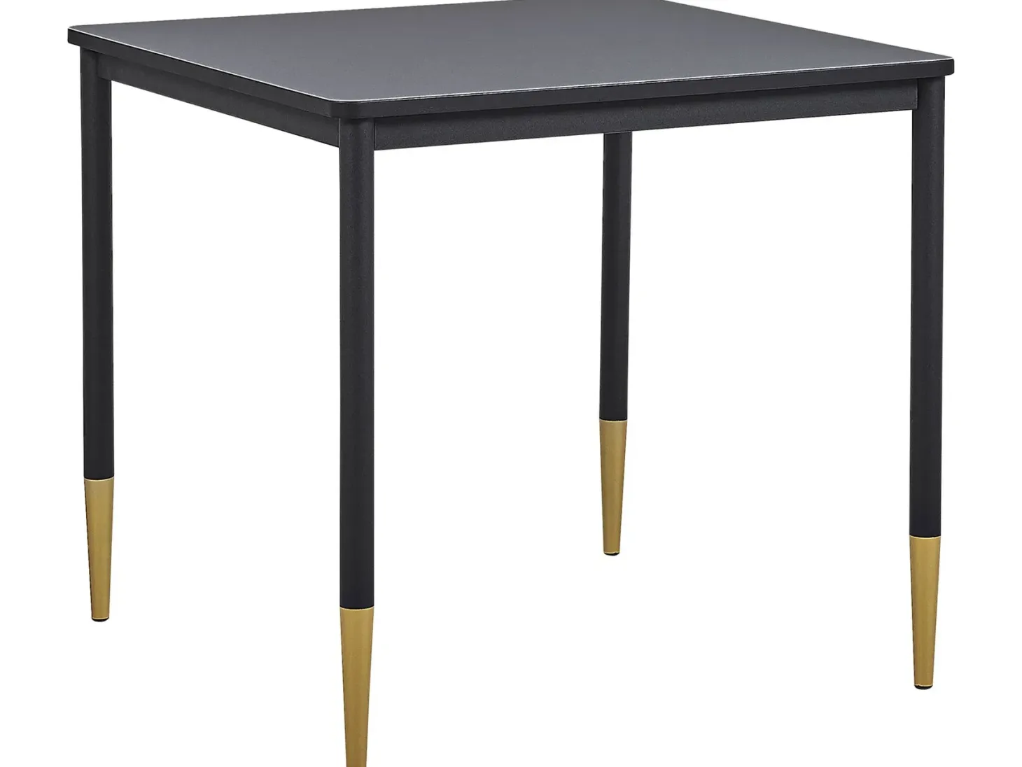Spisebord SHALFORD Sort 80 cm 80 cm