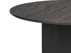Spisebord SHEHO Sort 120 cm 120 cm
