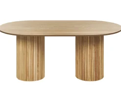Spisebord SHERIDAN Naturlig ask 180 cm 100 cm