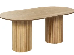 Spisebord SHERIDAN Naturlig ask 180 cm 100 cm