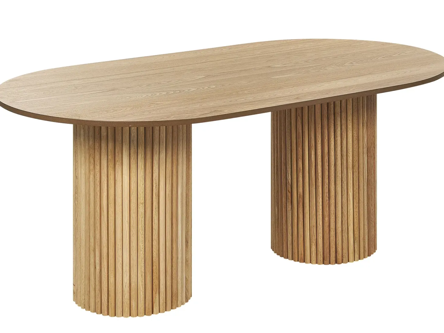 Spisebord SHERIDAN Naturlig ask 180 cm 100 cm