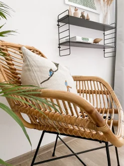 Spisebordsstol CANORA Rattan Naturlig