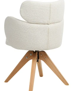 Spisebordsstol MARCY Boucle Lys Beige