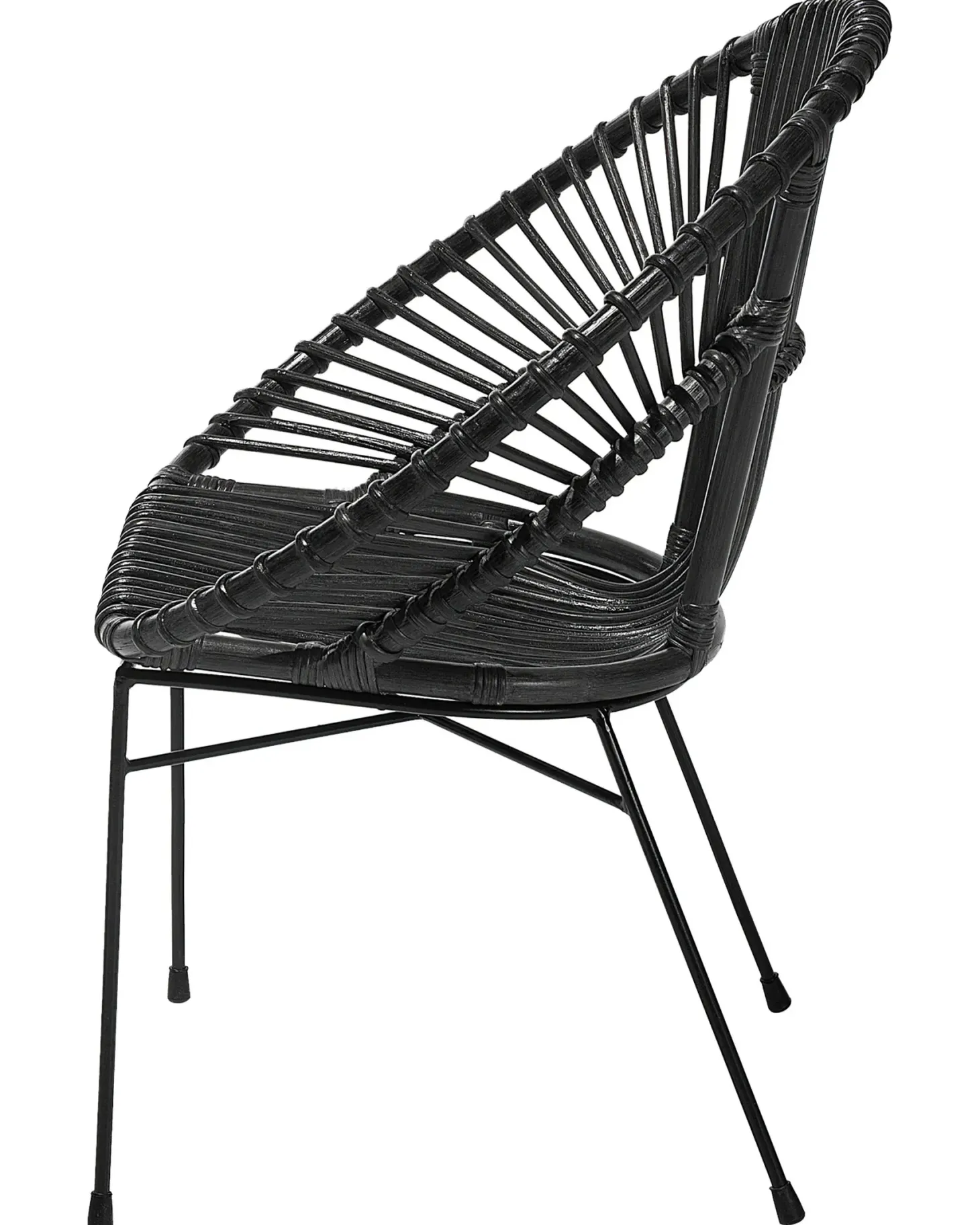 Spisebordsstol SARITA Rattan Sort