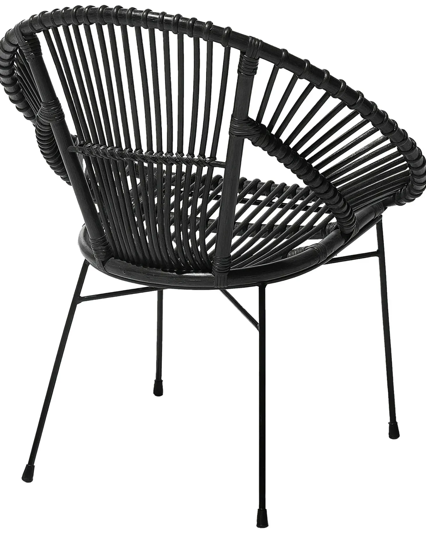 Spisebordsstol SARITA Rattan Sort