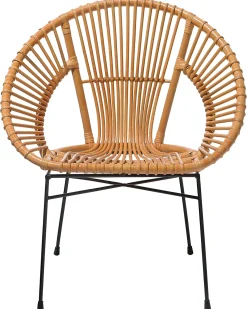 Spisebordsstol SARITA Rattan Naturlig