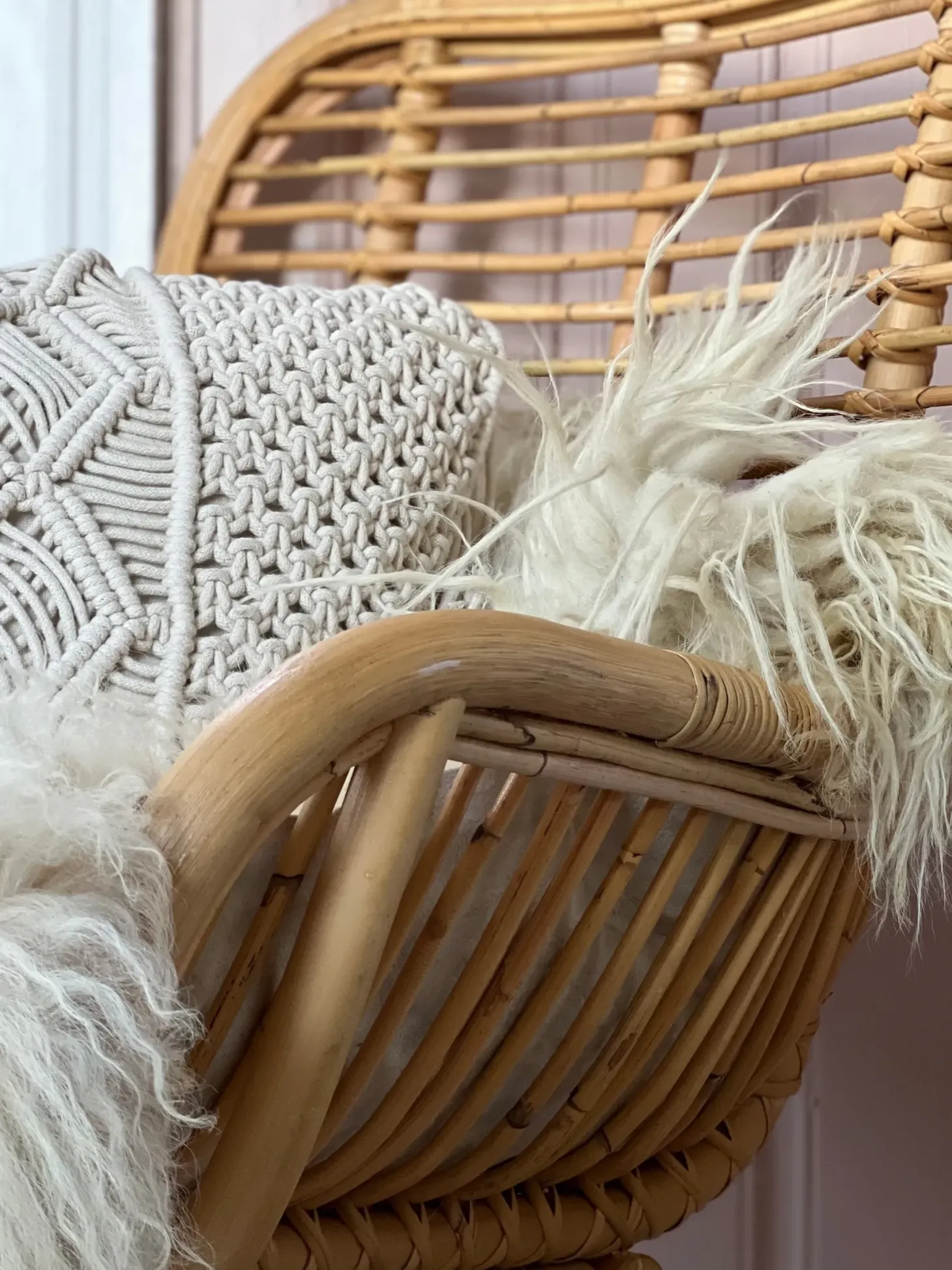 Spisebordsstol TOGO Rattan Naturlig