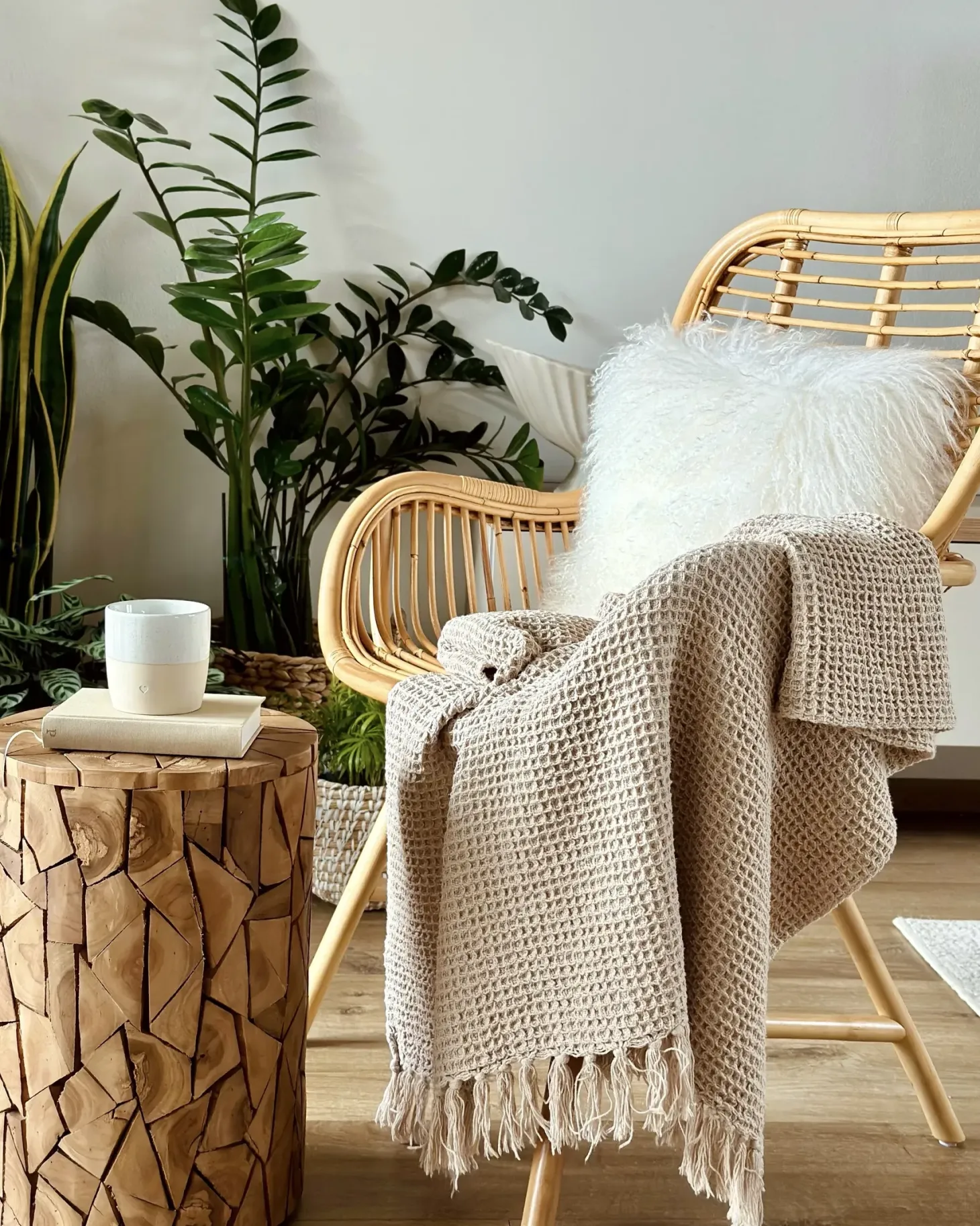 Spisebordsstol TOGO Rattan Naturlig