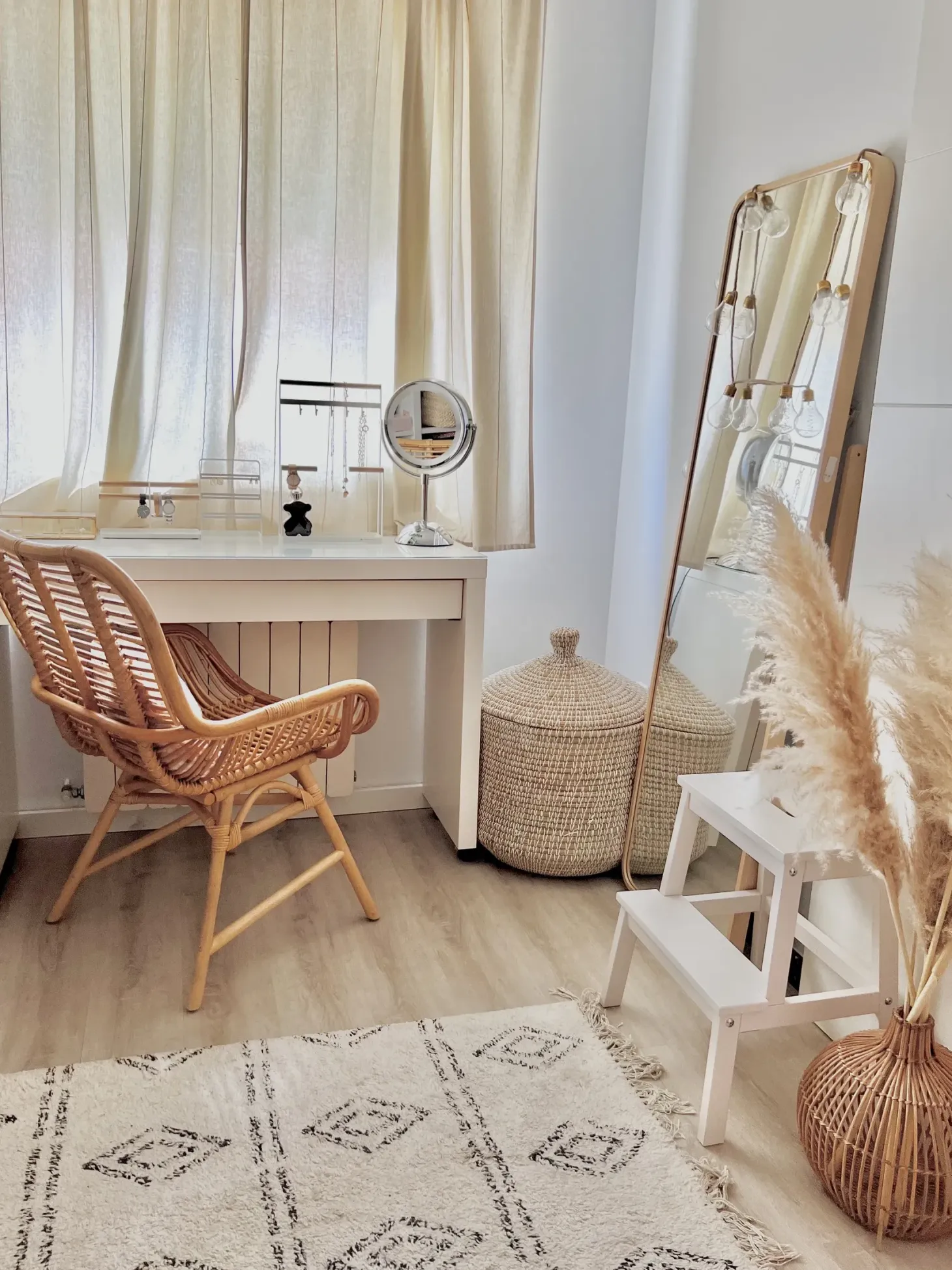 Spisebordsstol TOGO Rattan Naturlig