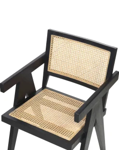 Spisebordsstol WESTBROOK Mahogni Sort