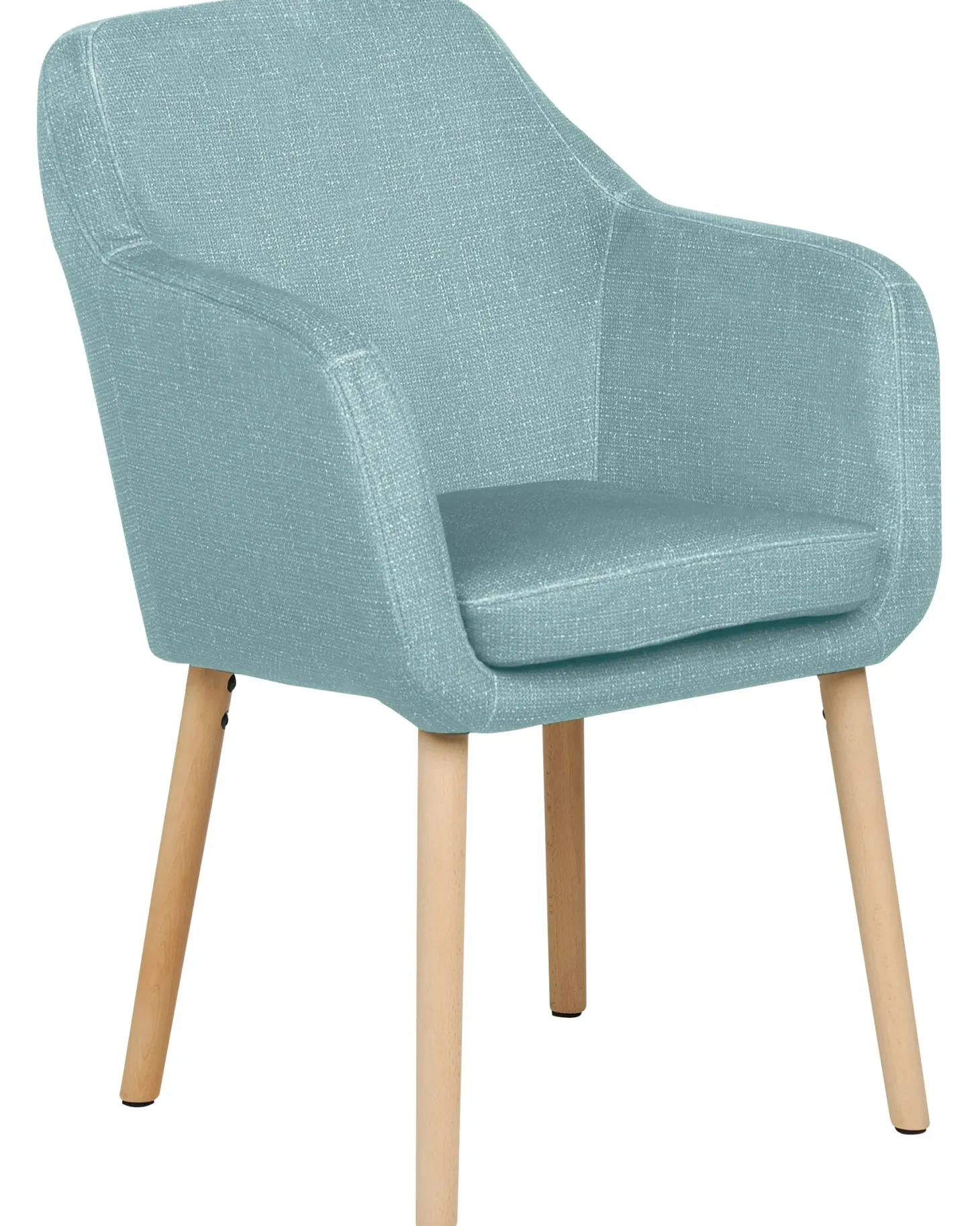Spisebordsstol YORKVILLE II Velour Himmelblå