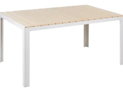 Spisebord til 6 COMO 150 cm 90 cm Beige