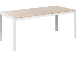 Spisebord til 8 COMO 184 cm 90 cm Beige