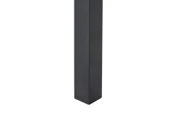 Spisebord VERITAS Sort 75 cm 75 cm Fyretræ