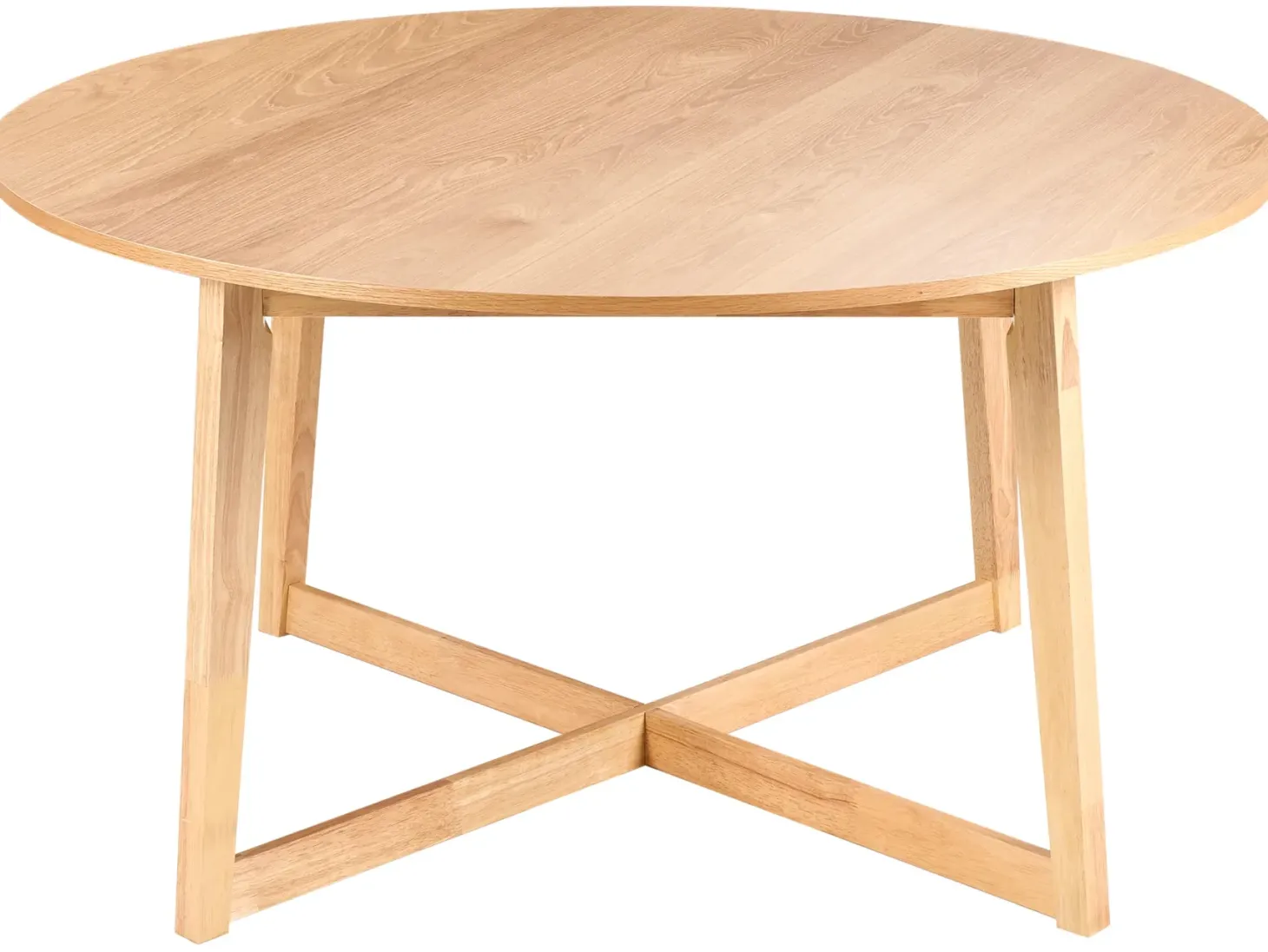 Spisebord WAIPORI Lys eg 140 cm 140 cm