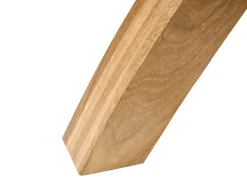 Spisebord YAPP Lysebrun 100 cm 100 cm Hærdet glas
