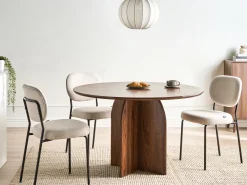 Spisebord YARRA Mørkebrun 120 cm 120 cm