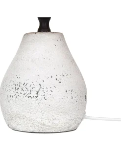 Sæt af 2 bordlamper ARWADITO Keramik Cremehvid