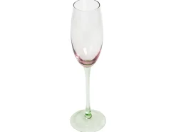 Sæt af 4 champagnefløjter DIOPSIDE 200 ml Lyserød