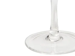 Sæt af 4 champagnefløjter QUARTZ 230 ml Grå