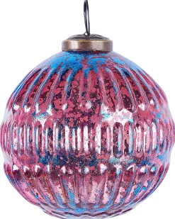 Sæt af 6 julekugler ASTRAL Glas Lyserød