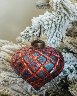 Sæt af 6 julekugler ASTRALE Glas Lyserød