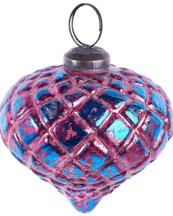 Sæt af 6 julekugler ASTRALE Glas Lyserød