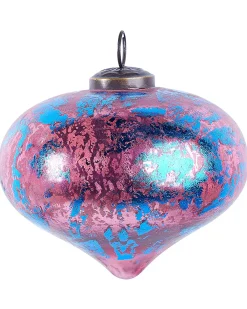 Sæt af 6 julekugler ASTRALE Glas Lyserød