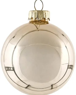 Sæt af 35 julekugler BLING Glas Guld