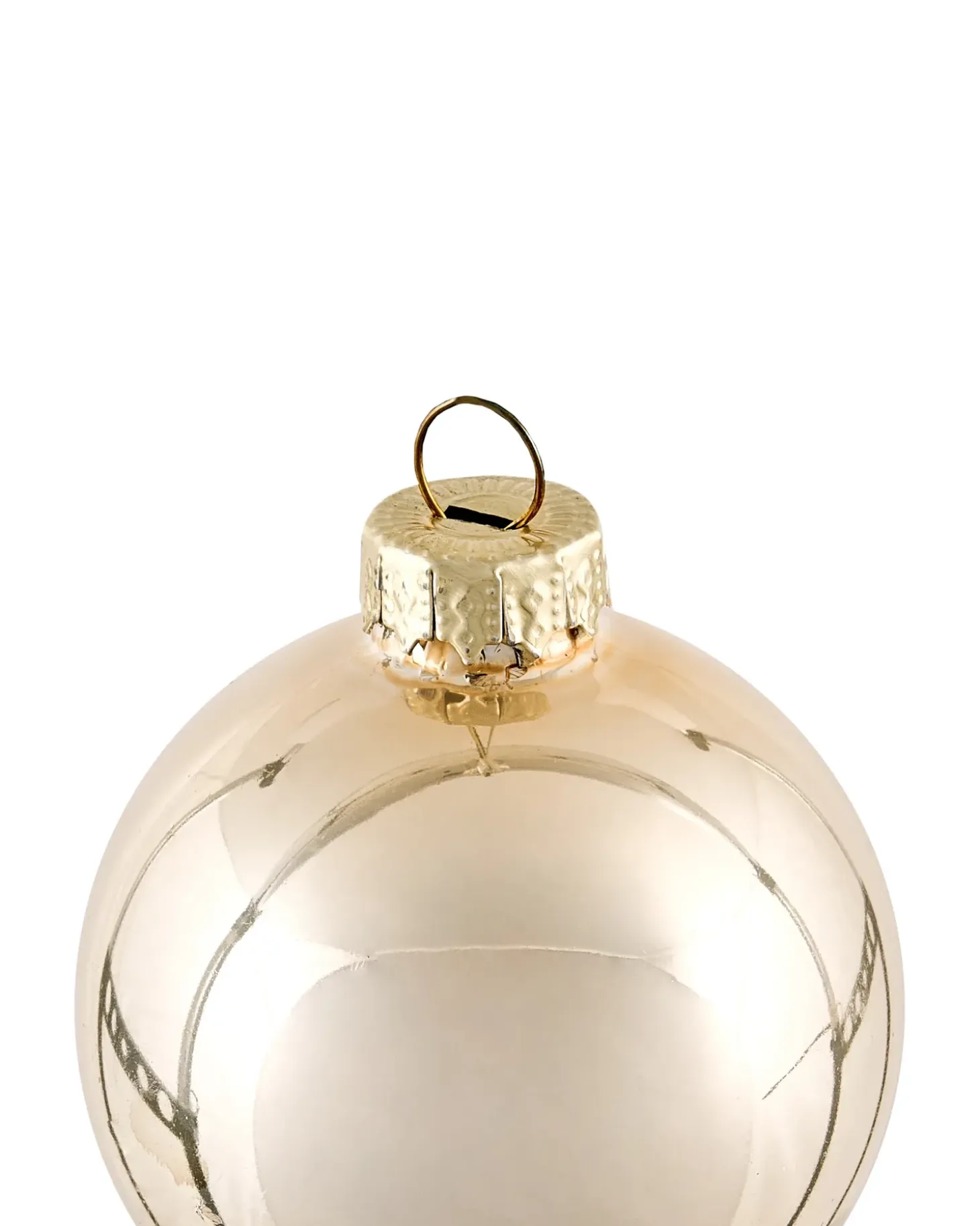 Sæt af 35 julekugler BLING Glas Guld