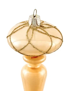Sæt af 35 julekugler BLING Glas Guld