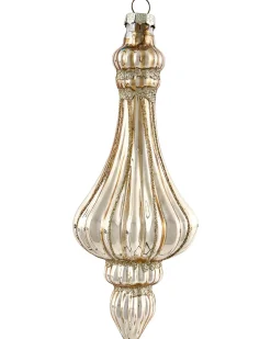 Sæt af 70 julekugler FLICKER Glas Guld