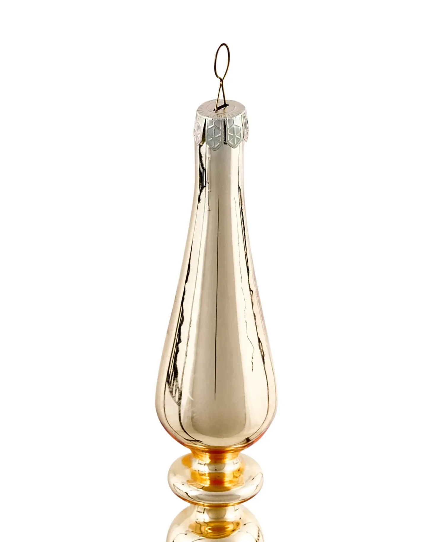 Sæt af 70 julekugler FLICKER Glas Guld