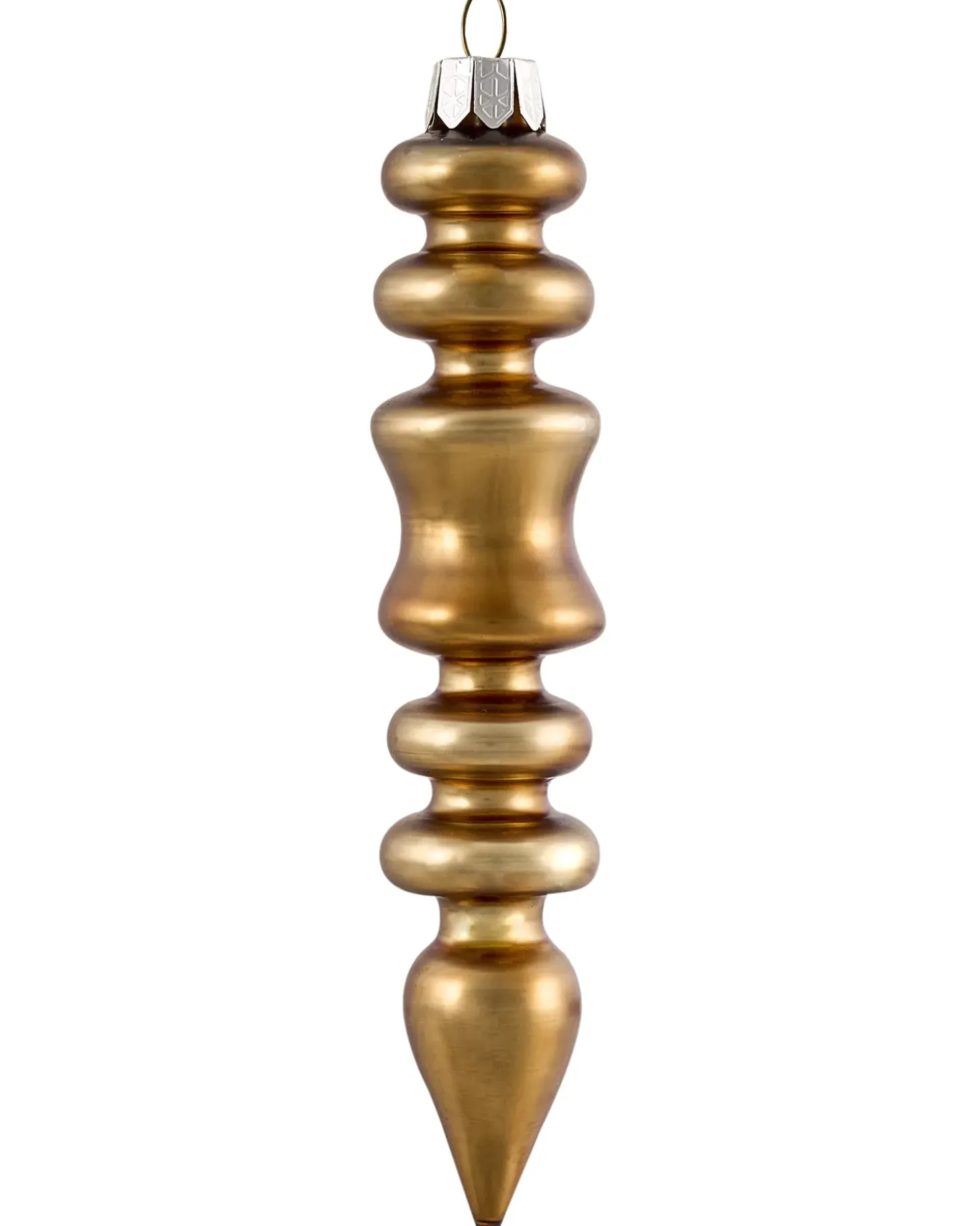 Sæt af 70 julekugler FLICKER Glas Guld