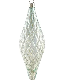 Sæt af 35 julekugler FROSTING Glas Multifarvet