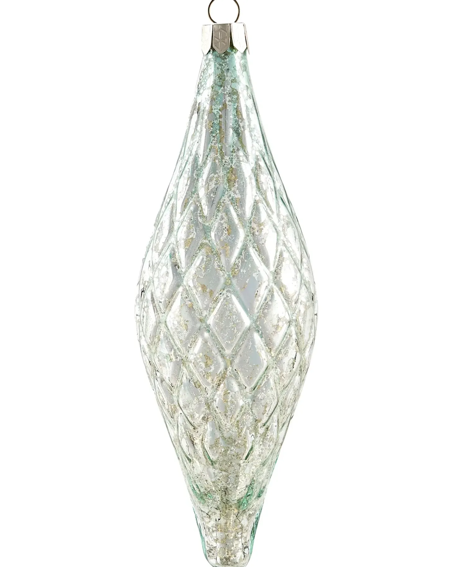 Sæt af 35 julekugler FROSTING Glas Multifarvet