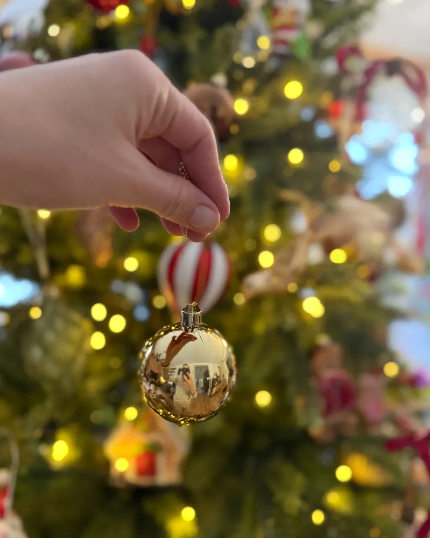 Sæt af 48 julekugler KOLIMA Guld