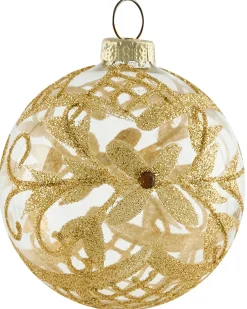 Sæt af 50 julekugler SPARKLE Glas Rød/Guld
