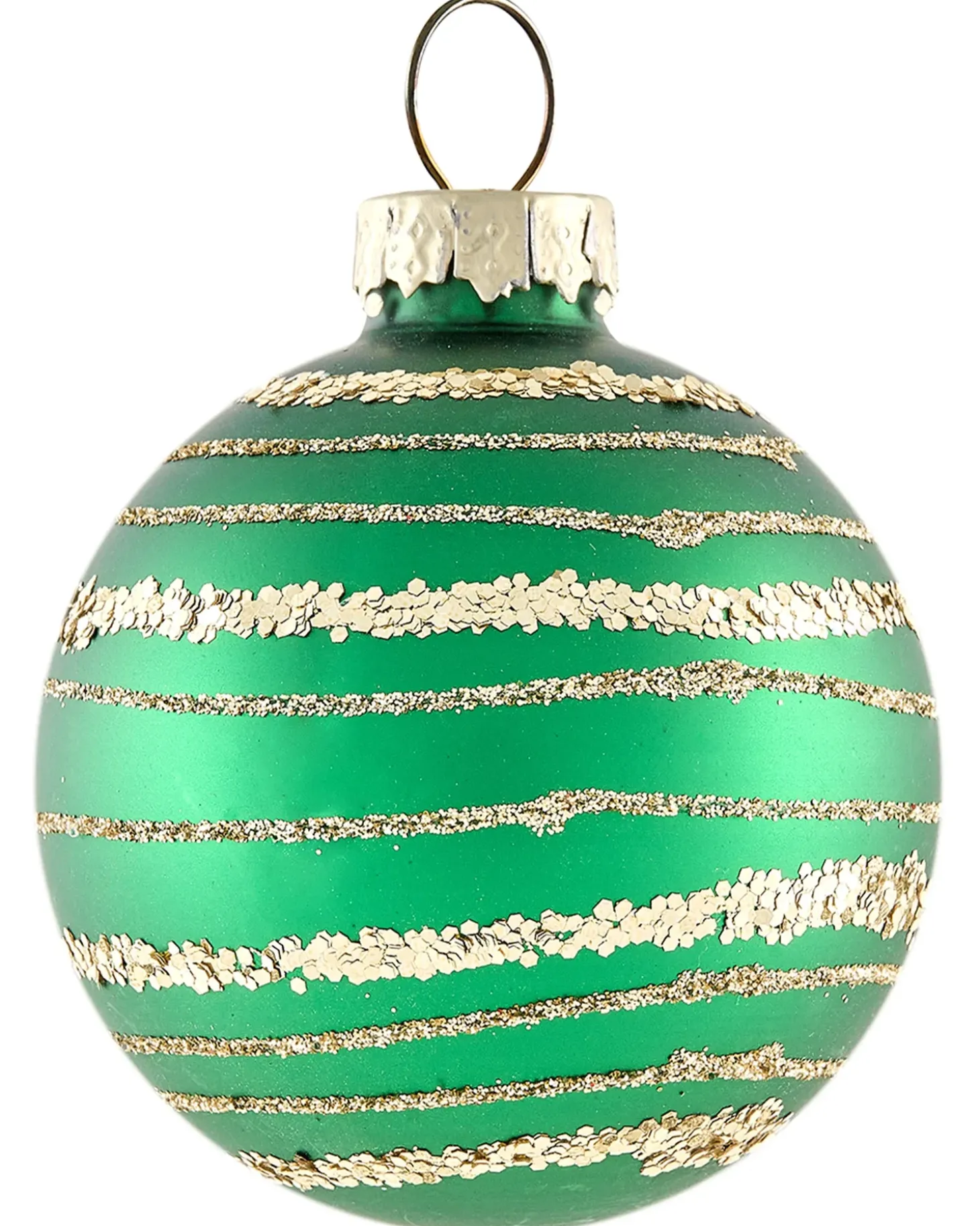 Sæt af 70 julekugler TWINKLE Glas Rood/groen