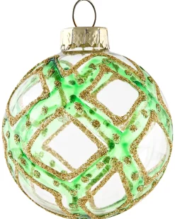 Sæt af 70 julekugler TWINKLE Glas Rood/groen