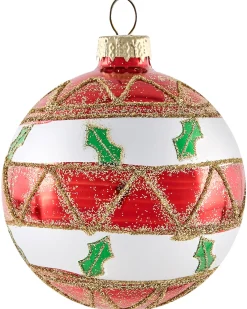 Sæt af 70 julekugler TWINKLE Glas Rood/groen