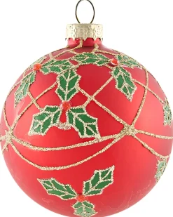 Sæt af 70 julekugler TWINKLE Glas Rood/groen
